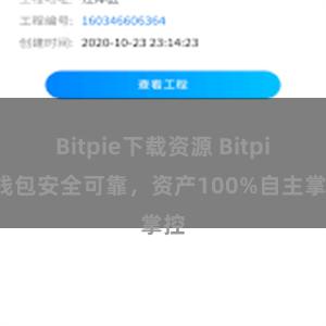 Bitpie下载资源 Bitpie钱包安全可靠，资产100%自主掌控