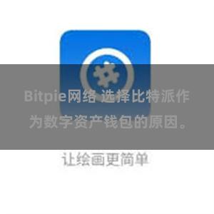 Bitpie网络 选择比特派作为数字资产钱包的原因。