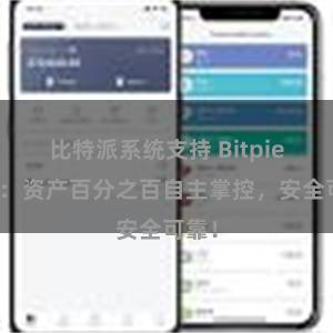 比特派系统支持 Bitpie钱包：资产百分之百自主掌控，安全可靠！