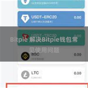 Bitpie 解决Bitpie钱包常见使用问题