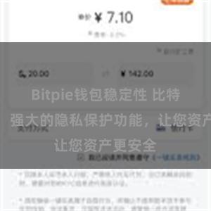 Bitpie钱包稳定性 比特派钱包：强大的隐私保护功能，让您资产更安全