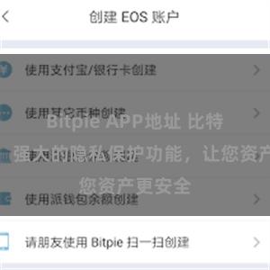 Bitpie APP地址 比特派钱包：强大的隐私保护功能，让您资产更安全