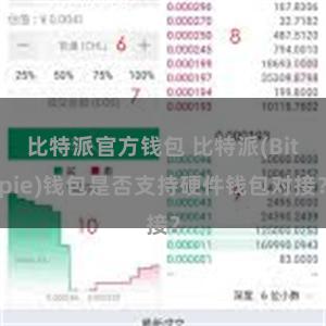 比特派官方钱包 比特派(Bitpie)钱包是否支持硬件钱包对接？