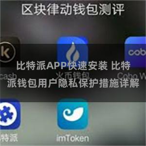 比特派APP快速安装 比特派钱包用户隐私保护措施详解