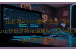 比特派Web3数字钱包  而Keystore备份是将私钥加密后保存在文献里