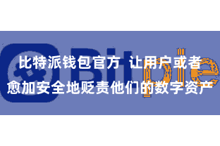 比特派钱包官方  让用户或者愈加安全地贬责他们的数字资产