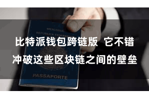 比特派钱包跨链版  它不错冲破这些区块链之间的壁垒