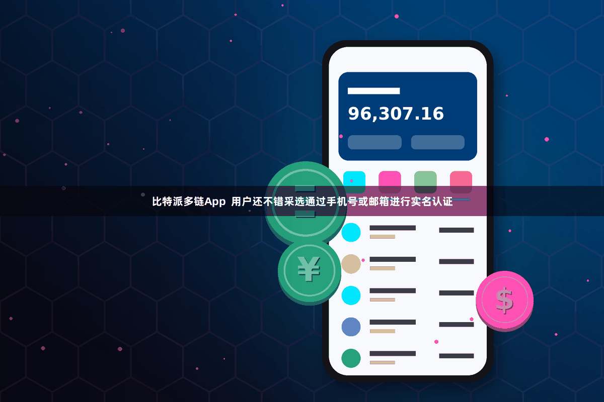 比特派多链App  用户还不错采选通过手机号或邮箱进行实名认证